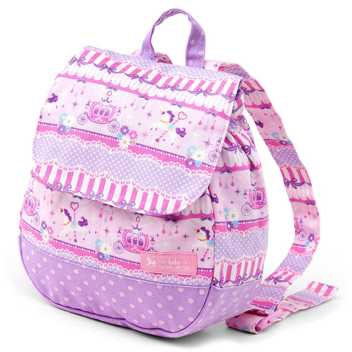 [SALE: 60% OFF] Baby backpack lace tulle and merry-go-round (pink) 