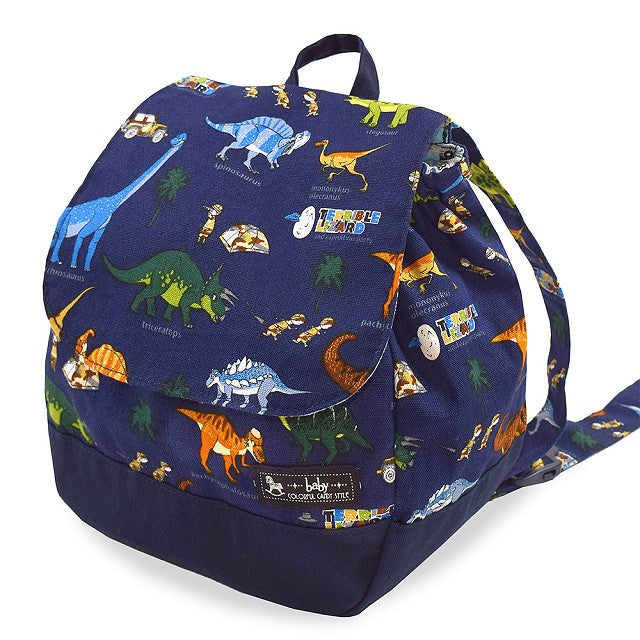 Baby Backpack Discovery! Exploration! Dinosaur Continent (Navy) 