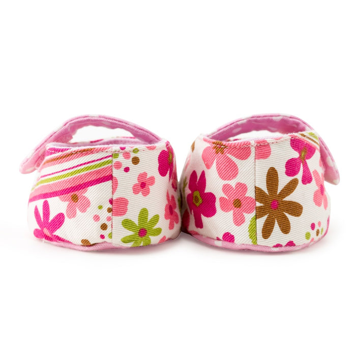 [SALE: 90% OFF] Baby Shoes Scandinavian Flower Park (Pink) 