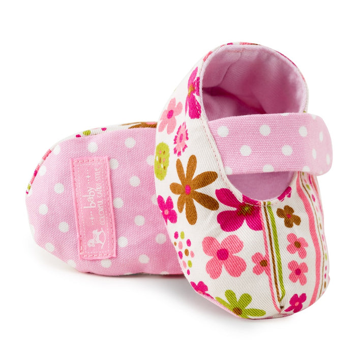 [SALE: 90% OFF] Baby Shoes Scandinavian Flower Park (Pink) 