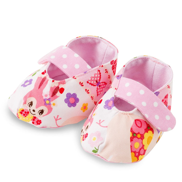 [SALE: 90% OFF] Baby Shoes Flower Lover Pretty Animal Friend (Pink) 