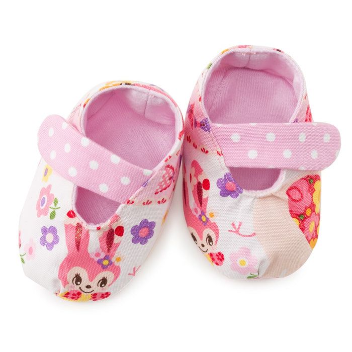[SALE: 90% OFF] Baby Shoes Flower Lover Pretty Animal Friend (Pink) 