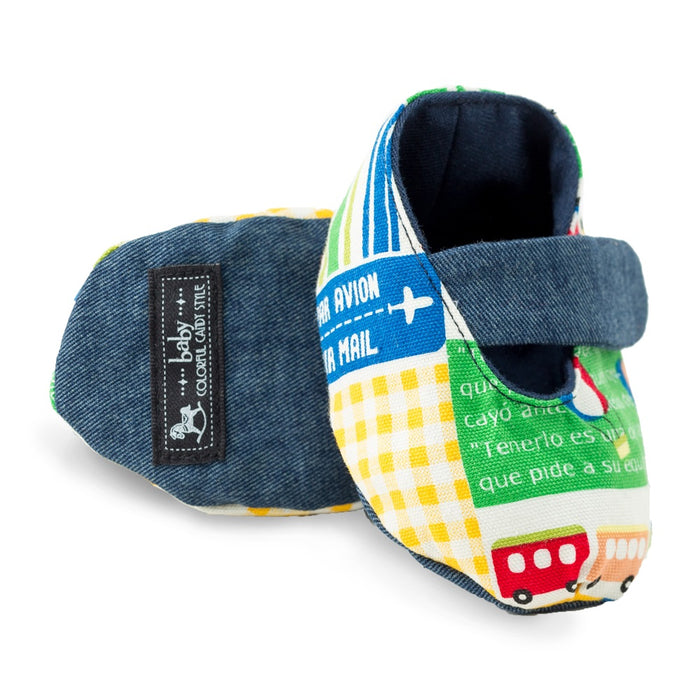 [SALE: 90% OFF] Baby Shoes Happy Travel (Yellow) 