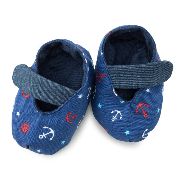 [SALE: 90% OFF] Baby Shoes Refreshing Marine Holiday (Navy) 