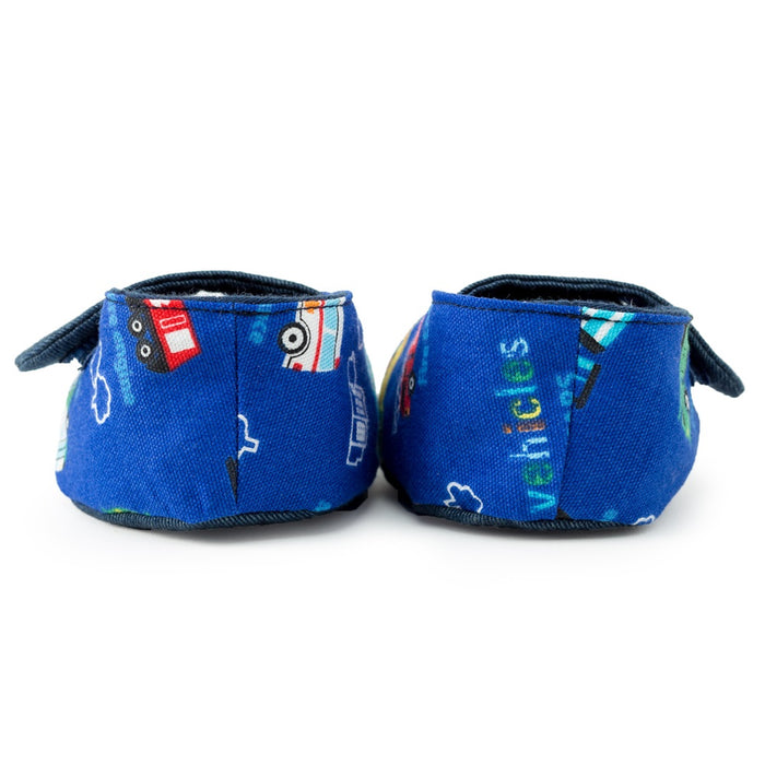 [SALE: 90% OFF] Baby shoes Full throttle working car (royal blue) 