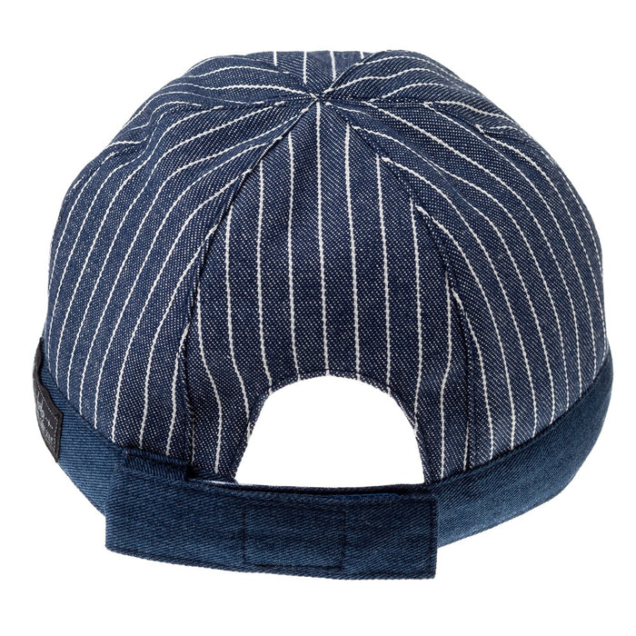 [SALE: 90% OFF] Baby Hat Cap (S size) Pinstripe Indigo 