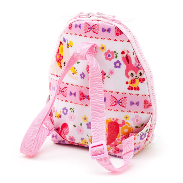 [SALE: 60% OFF] Mug Pouch Backpack Type Flower Lover Pretty Animal Friend (Pink) Glossy Vinyl Coating 