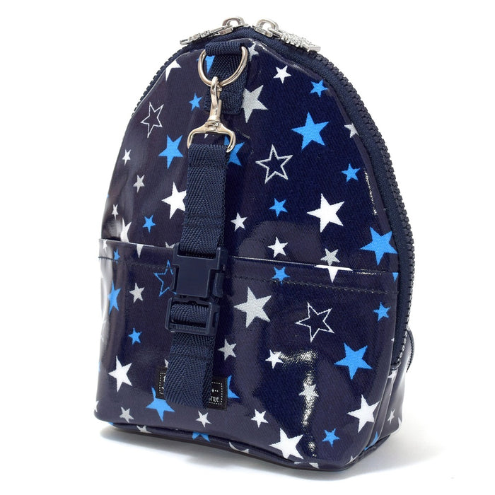 [SALE: 60% OFF] Mag Pouch Backpack Type Brilliant Star Navy Blue Glossy Vinyl Coating 