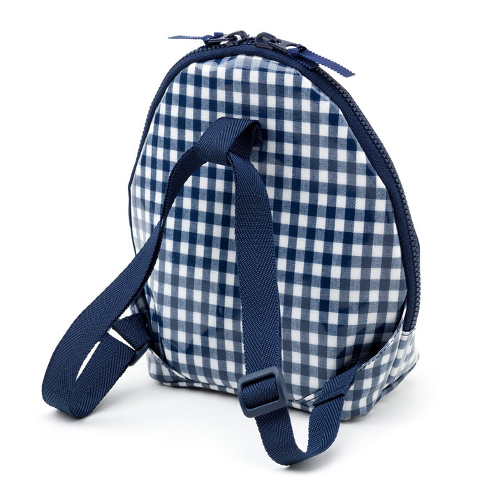 [SALE: 60% OFF] Mag Pouch Backpack Type Check Large/Navy Glossy Vinyl Coating 