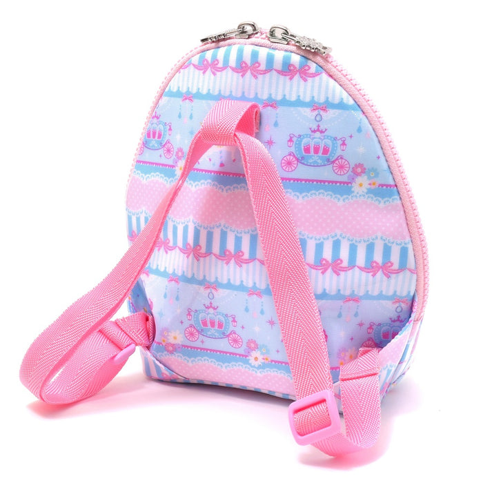 [SALE: 60% OFF] Mag Pouch Backpack Type Lace Tulle and Merry-go-round (Light Blue) Glossy Vinyl Coating 