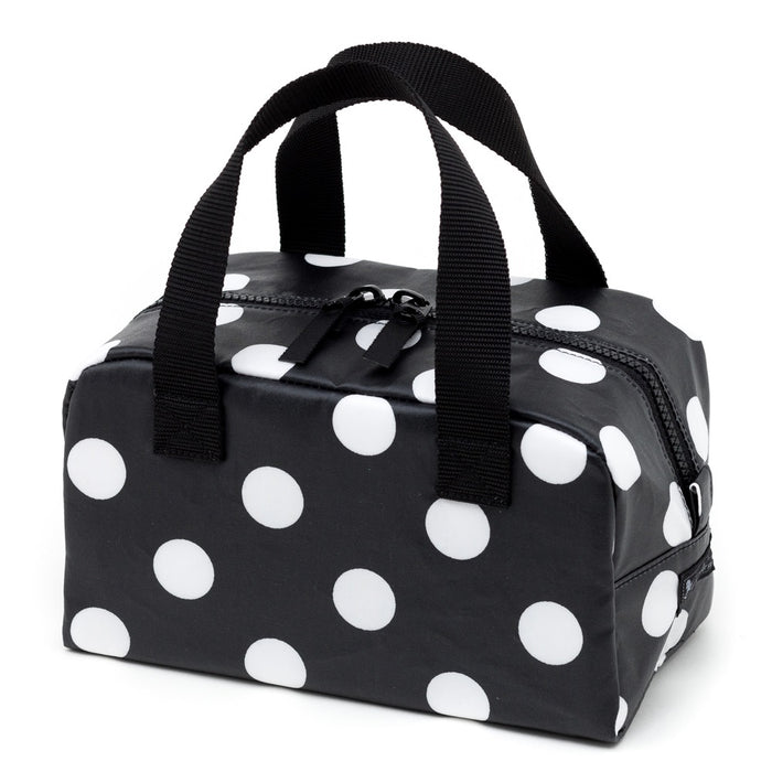 Heat/cold bag polka dot large (broadcloth/black) 