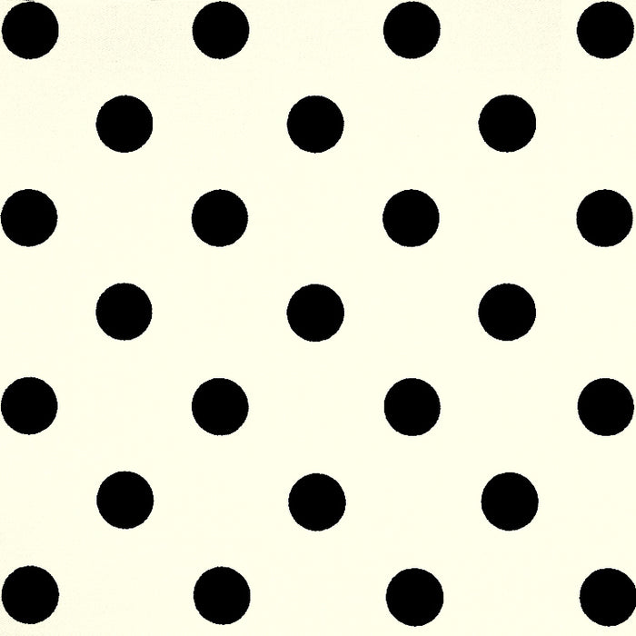 マルチケース/母子手帳ケース ファスナータイプ polka dot large(twill・white)
