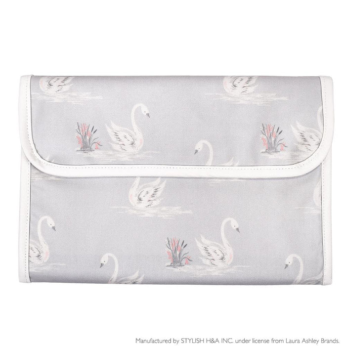 LAURA ASHLEY mother and child notebook case (bellows type) Swans 