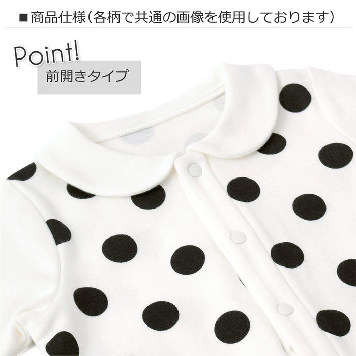 【サマーセール：45%OFF】 カバーオール・ロンパース polka dot large(white)