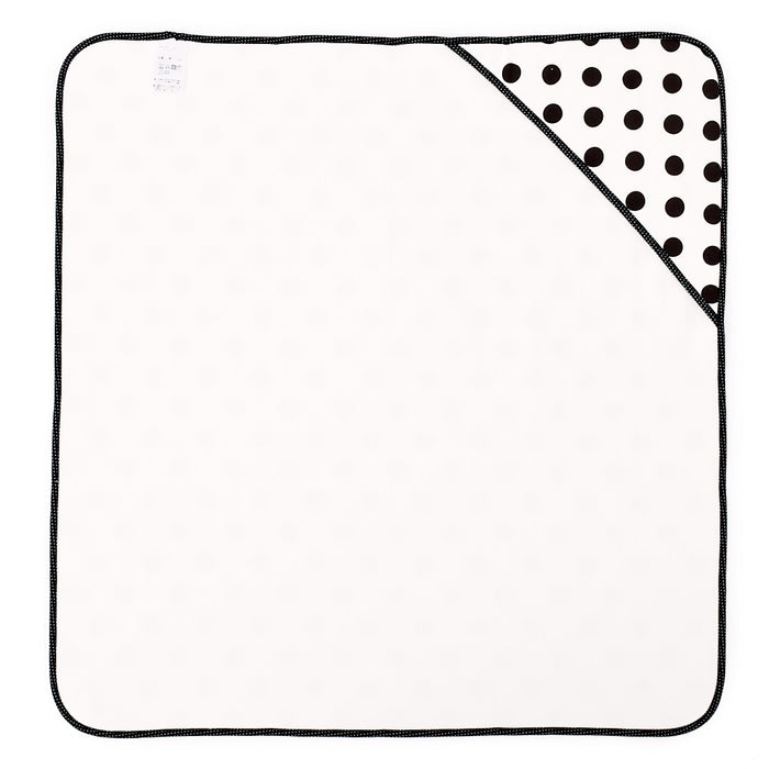 [SALE: 90% OFF] Swaddle Afghan polka dot large(white) 