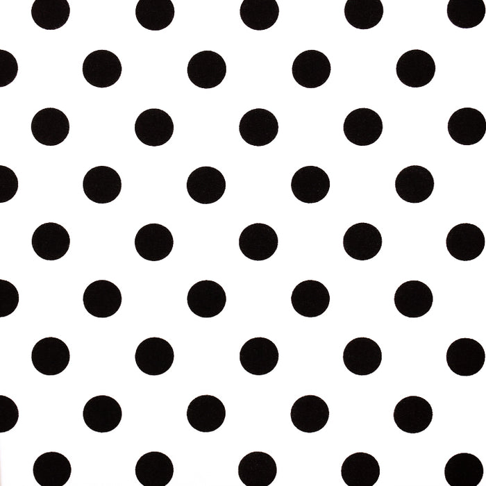 【アーリーサマーセール：40%OFF】 スタイ・ビブ・よだれかけ(丸型) polka dot large(white)