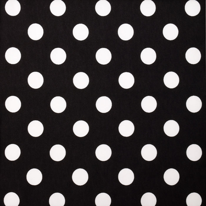 Baby gift bibs polka dot large(black) 