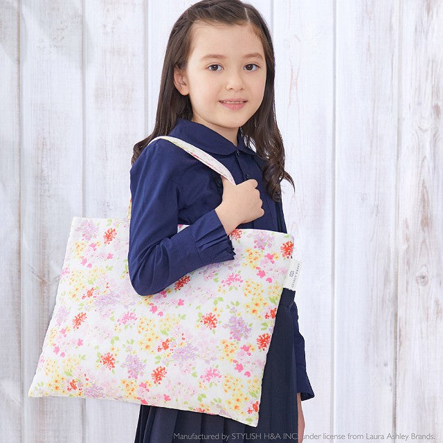 カラフルキャンディスタイルのレッスンバッグ。子供用のキルティング素材。男の子と女の子兼用で通園、通学で手提げバッグとして大活躍。