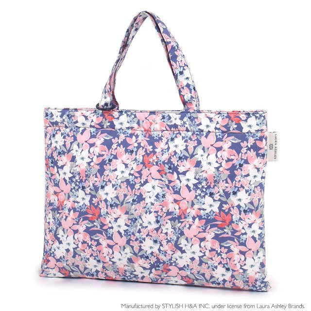 LAURA ASHLEY Lesson Bag Quilted With Loop Floret COLORFUL