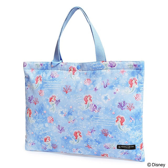 2buy3buy最大10%OFF】ディズニー レッスンバッグ キルティング(ループ付き) Ariel THE LITTLE MER —  COLORFUL CANDY STYLE