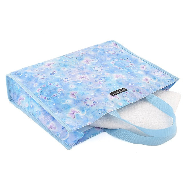 Pool Bag Laminated Bag (Square Type) Moonlight Butterfly 