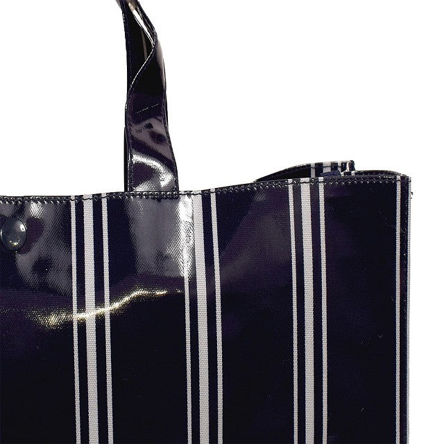 Laura Ashley Pool Bag Laminated Bag (Square Type) Farnworth Stripe 