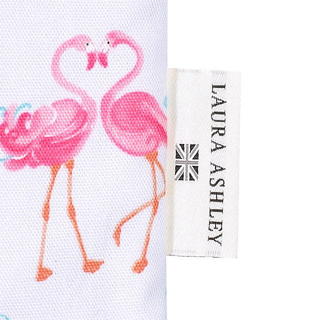 【入園入学グッズセール：5%OFF】 LAURA ASHLEY ナップサック キルティング Pretty Flamingo