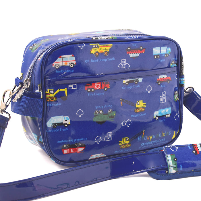 Kindergarten Bag Accelerator Fully Open Working Car (Royal Blue) 