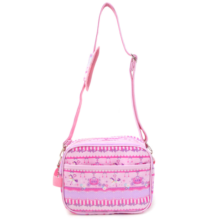 [SALE: 50% OFF] Kindergarten bag lace tulle and merry-go-round (pink) 