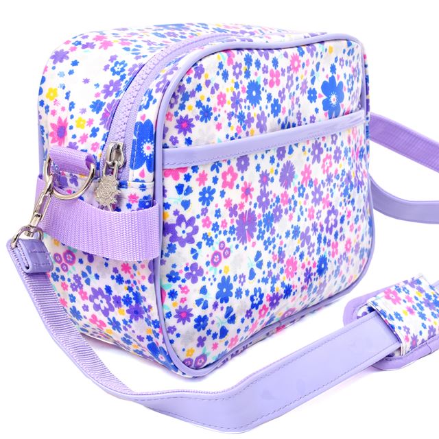 [SALE: 50% OFF] School Bag Flower Pattern Airy Shower (Lavender) 