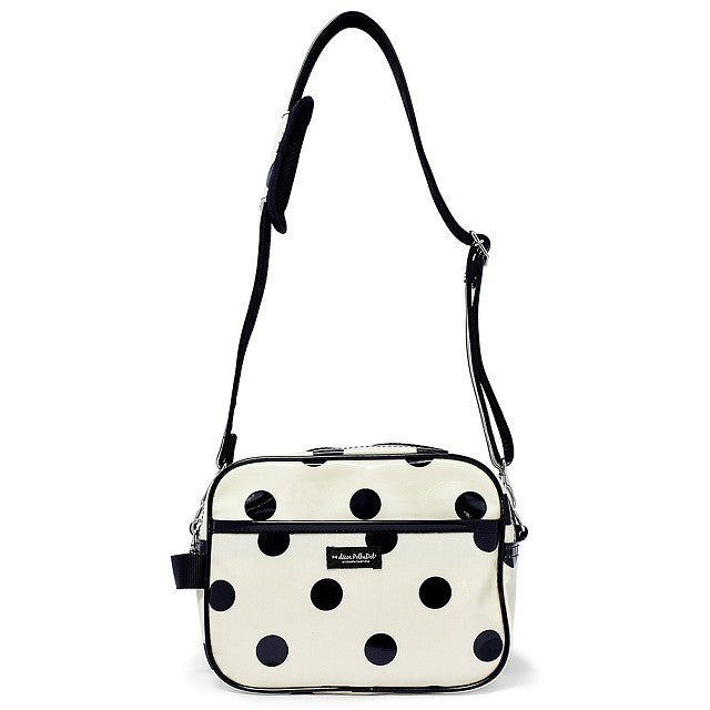 [SALE: 30% OFF] decor PolkaDot school bag polka dot large (twill・white) 