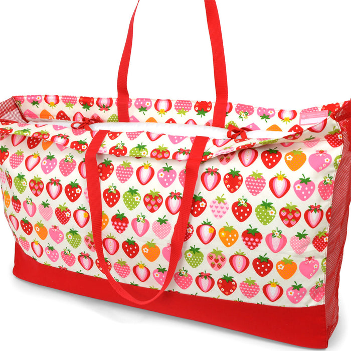 Nap Futon Bag Sweet Strawberry Collection (Ivory) 