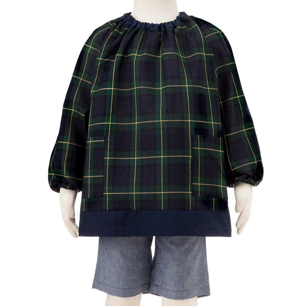 カラフルキャンディスタイルのスモック。子供用で、遊び着などに最適。男の子と女の子兼用で、幼稚園、保育園で大活躍。