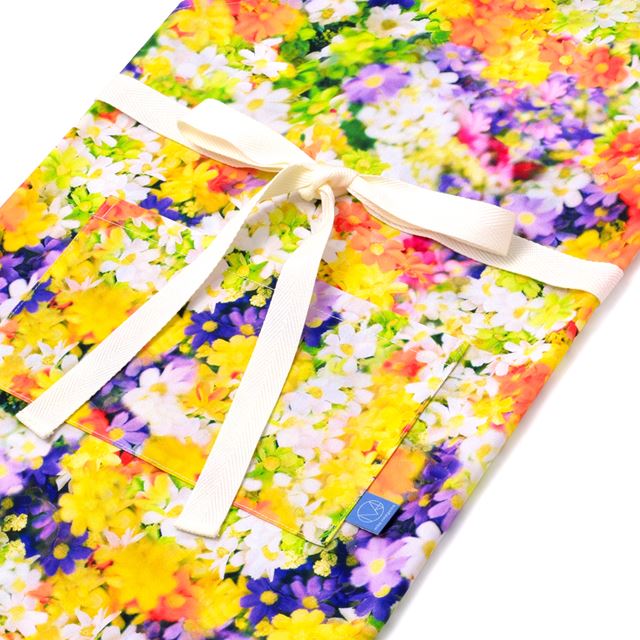 【50%OFF：デザインセレクト限定プライス】 エプロン(130-160) 花柄E
