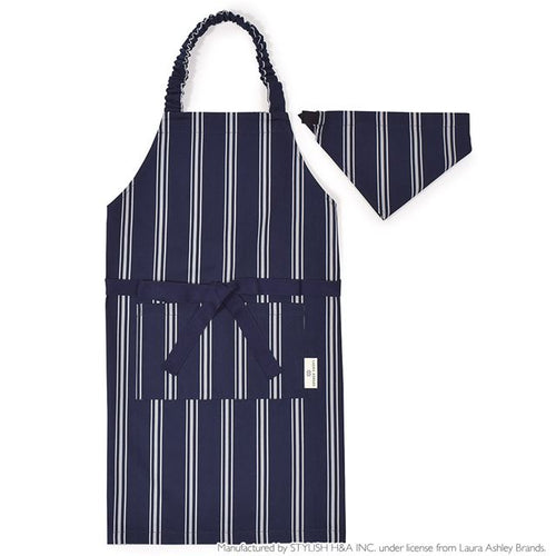 LAURA ASHLEY Kids Apron (130-160cm) Farnworth Stripe 