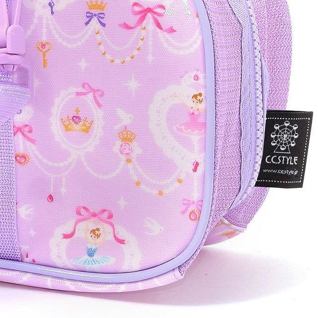 カラフルキャンディスタイルの絵の具バッグ。通気性抜群のメッシュ素材、ショルダーベルト付きで便利。男の子と女の子兼用で大活躍。