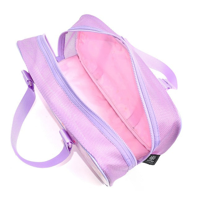 カラフルキャンディスタイルの絵の具セット。水彩絵の具入り、ショルダーベルト付きで便利。男の子と女の子兼用で大活躍。