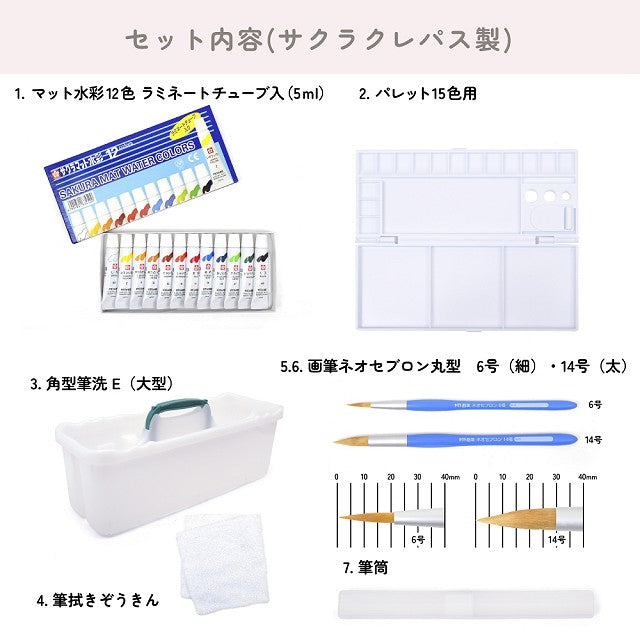 カラフルキャンディスタイルの絵の具セット。水彩絵の具入り、ショルダーベルト付きで便利。男の子と女の子兼用で大活躍。