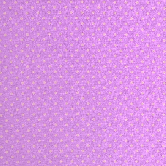 Sewing Set Polka Dots (Pink Dots on Purple) 