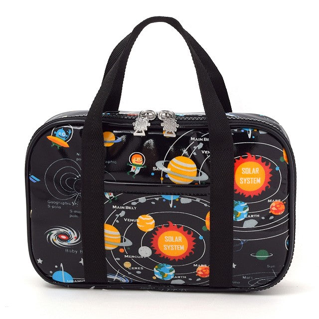 Sewing Bag Solar System Planets and Cosmo Planetarium (Black) 