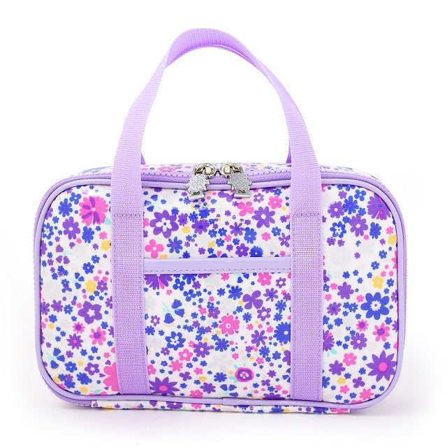 [SALE: 30% OFF] Sewing Bag Airy Shower with Flower Pattern (Lavender) 