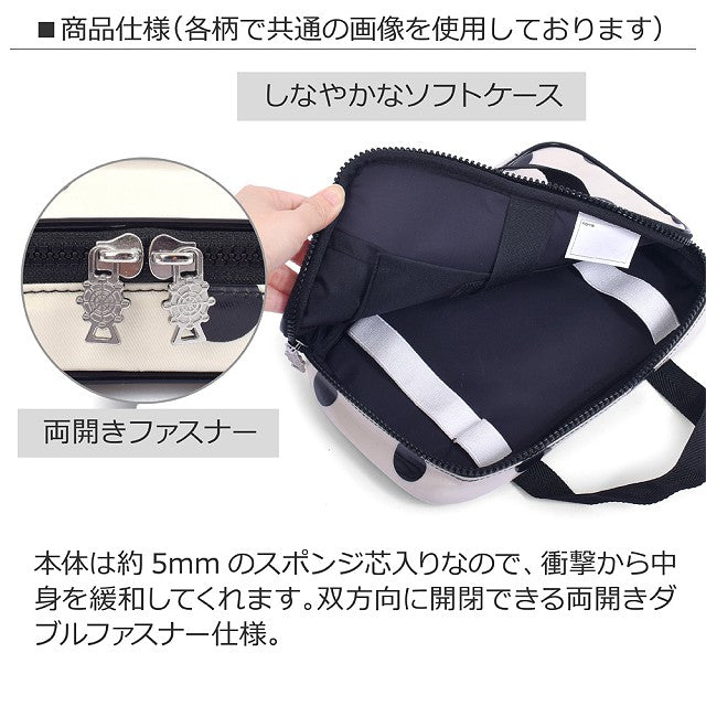 [SALE: 30% OFF] decor PolkaDot sewing bag polka dot large(twill・white) 