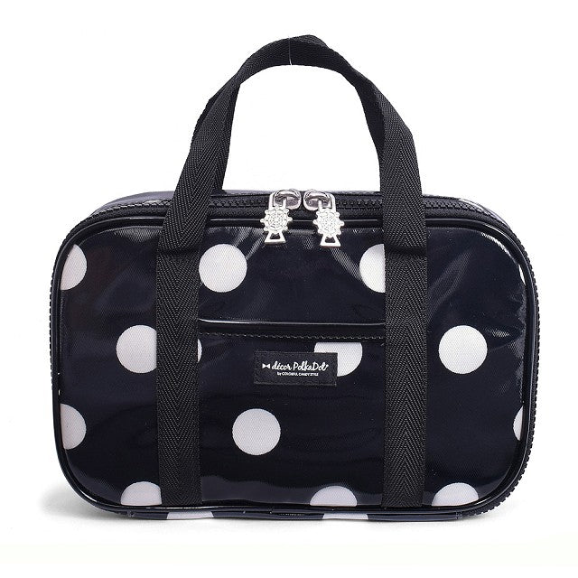 [SALE: 30% OFF] decor PolkaDot sewing bag polka dot large(twill・black) 