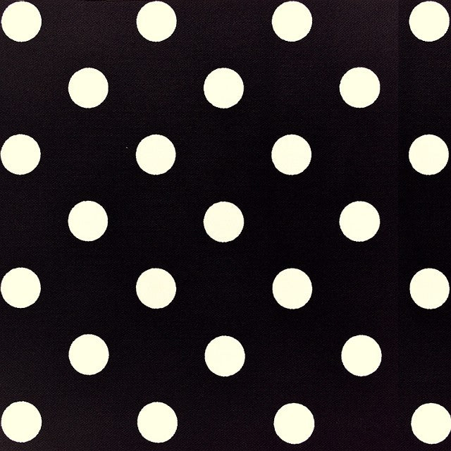 decor PolkaDot 裁縫・ソーイングバッグ polka dot large(twill・black)