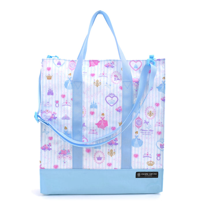 [SALE: 50% OFF] Vertical lesson bag/music bag Powder room with princess dress (stripe) 
