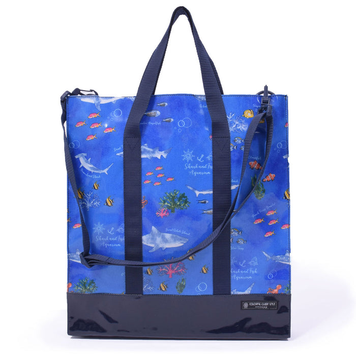 Vertical lesson bag/music bag Blue Lagoon