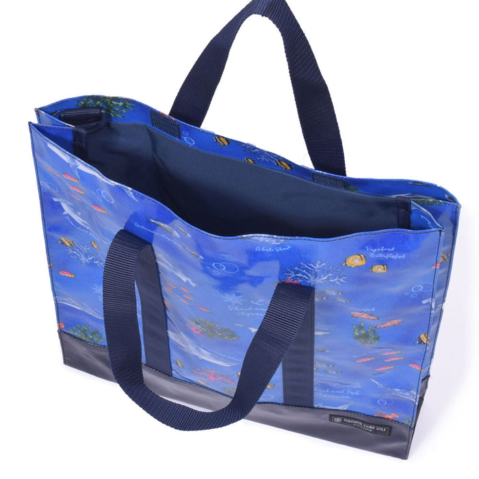 Vertical lesson bag/music bag Blue Lagoon
