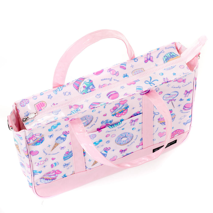 [SALE: 50% OFF] Lesson Bag Gusseted Zipper Milky Sweets candy a la mode 