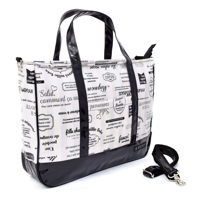 [SALE: 50% OFF] Lesson Bag Zipper with Gusset Marche de Paris