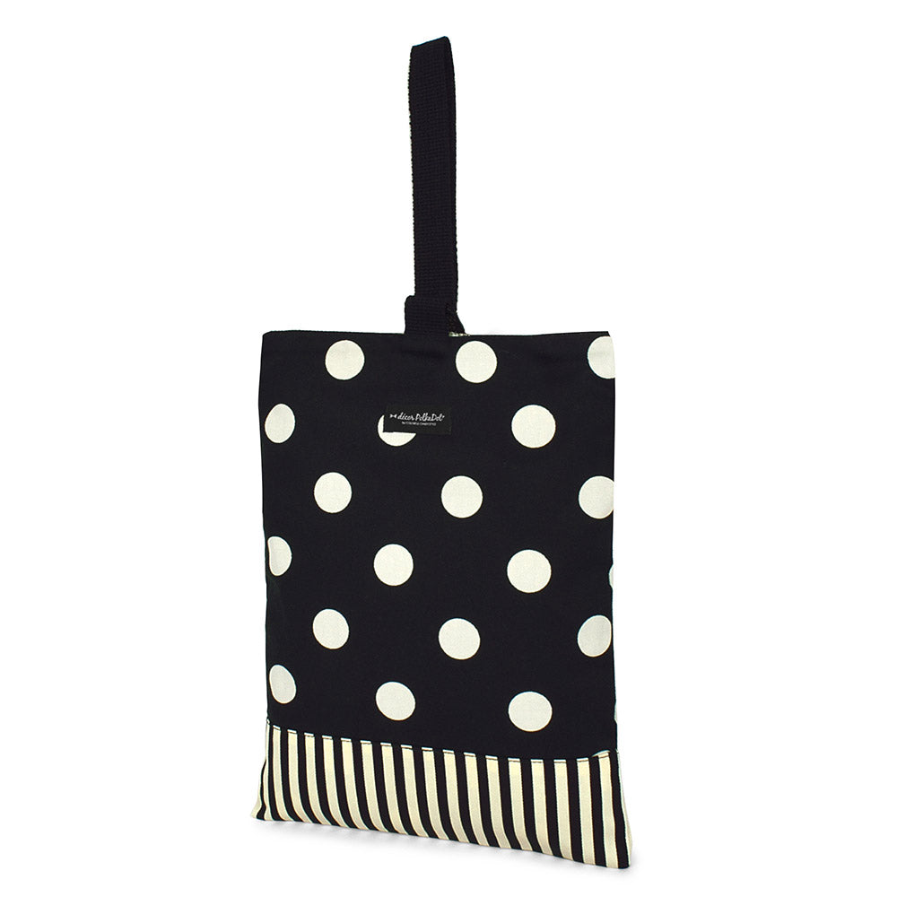 [SALE: 50% OFF] decor PolkaDot shoe case reversible polka dot large x narrow stripe 
